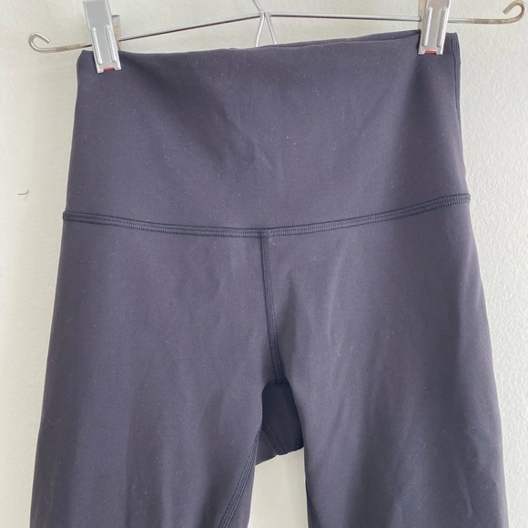 Lululemon Wunder Train High-Rise Crop 21"  Black Size 4 - Picture 7 of 13